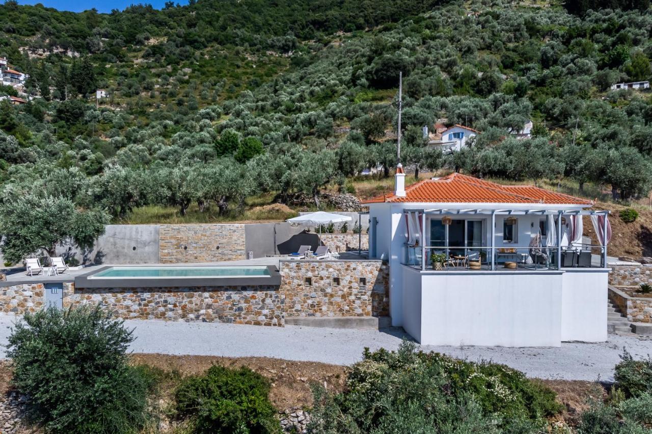 Ninemia Villa In Skopelos エクステリア 写真