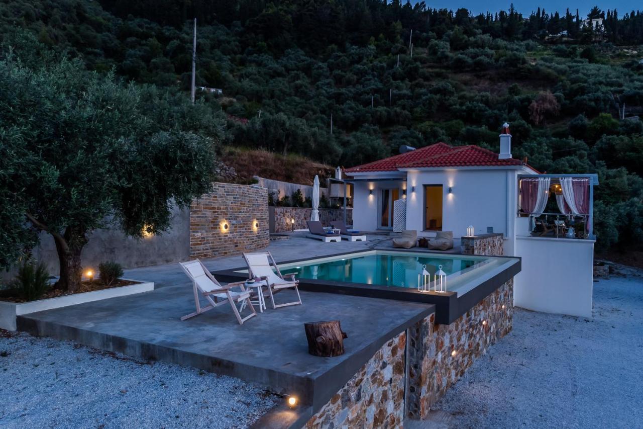 Ninemia Villa In Skopelos エクステリア 写真