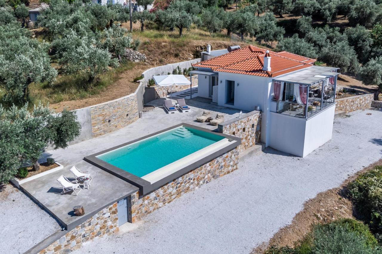 Ninemia Villa In Skopelos エクステリア 写真